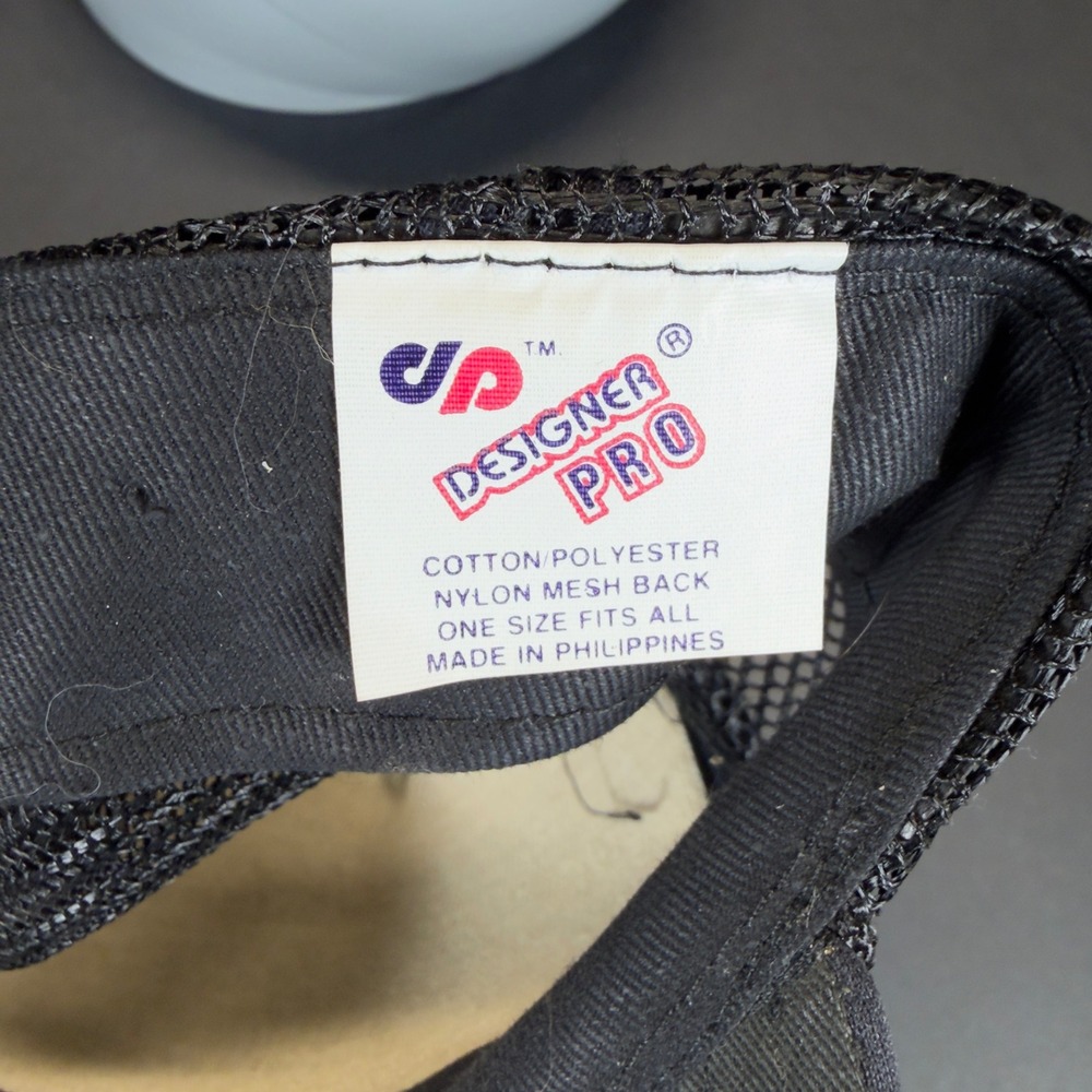 Miller Genuine Draft Vintage NWOT Beer Hat Designer Pro Mesh Trucker Snapback - Picture 5 of 5